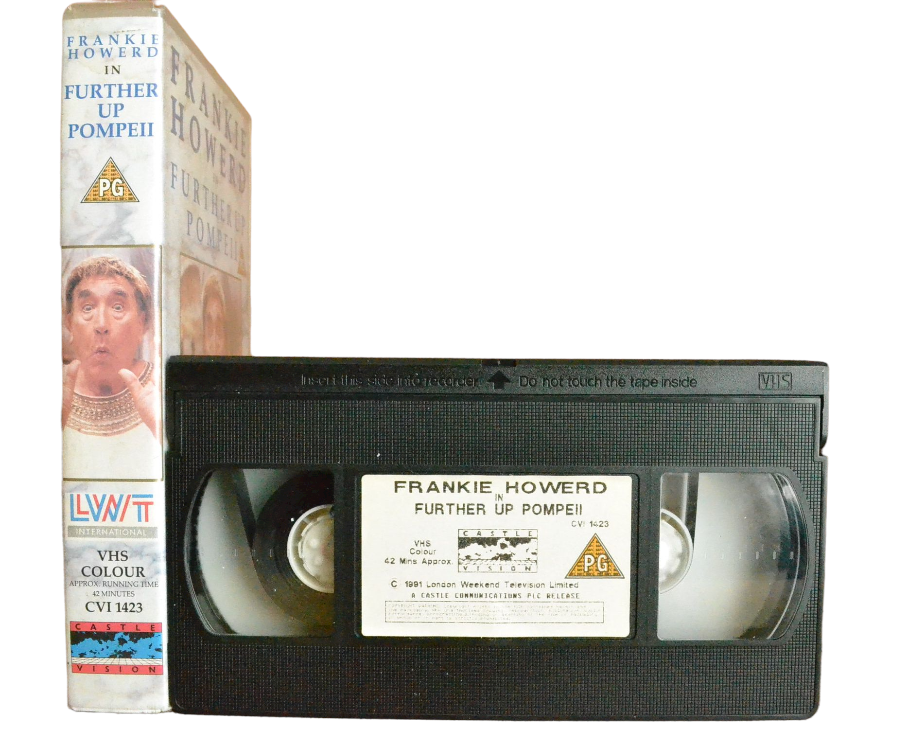 Frankie Howerd In Further Up Pompeii - Frankie Howerd - Castle Vision - Vintage - Pal VHS-