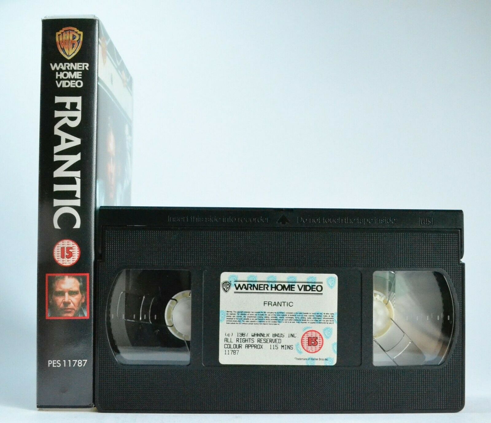 Frantic: A R.Polanski Film (1988) - Mystery Thriller - H.Ford/E.Seigner - VHS-