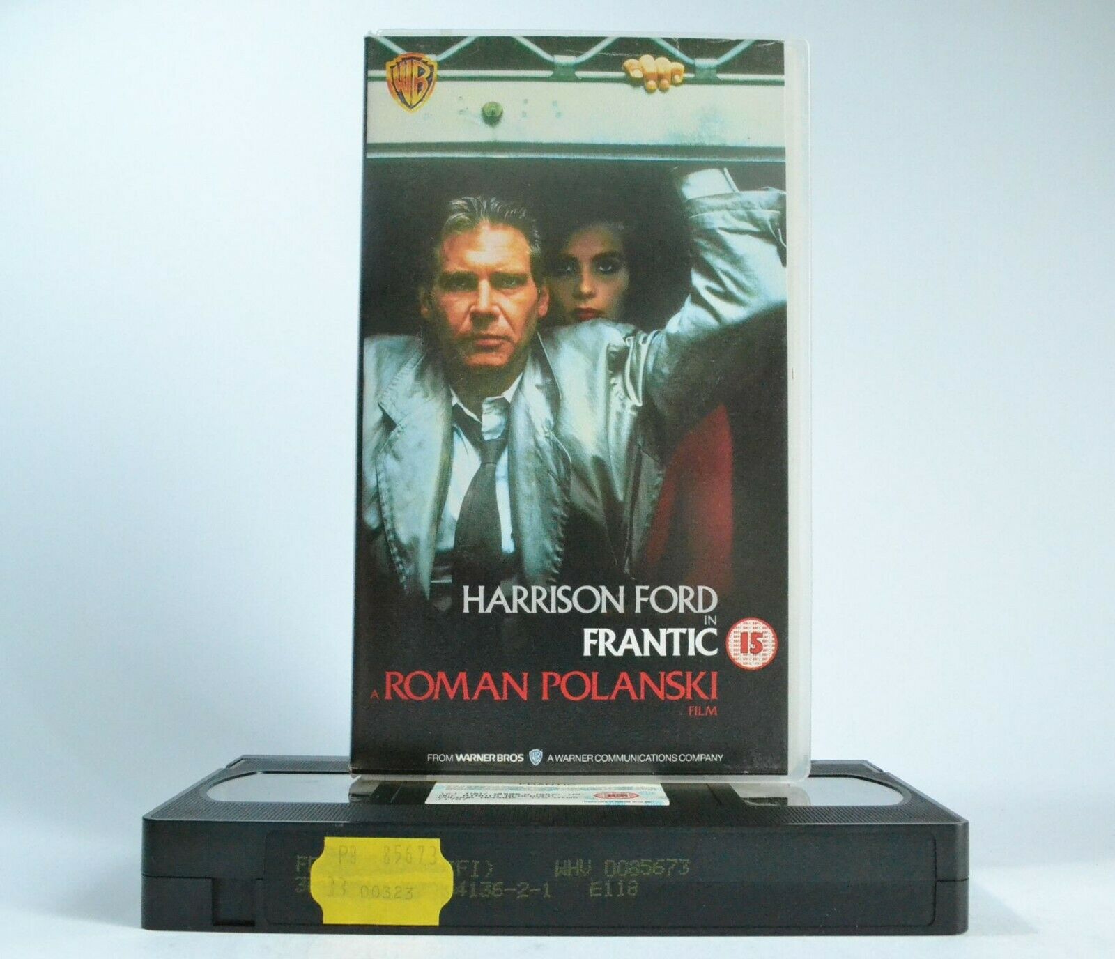 Frantic: A R.Polanski Film (1988) - Mystery Thriller - H.Ford/E.Seigner - VHS-