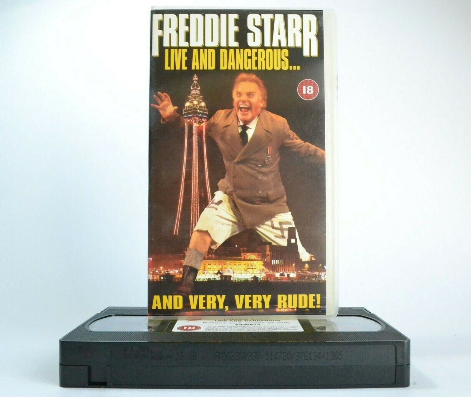 Freddie Starr: Live And Dangerous - Blackpool/The Opera House - Stand-Up - VHS-