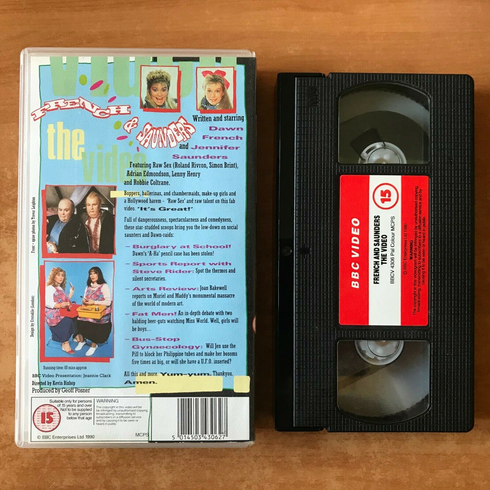 French & Saunders: The Video (BBC) Comedy - Simon Brint / Lenny Henry - Pal VHS-