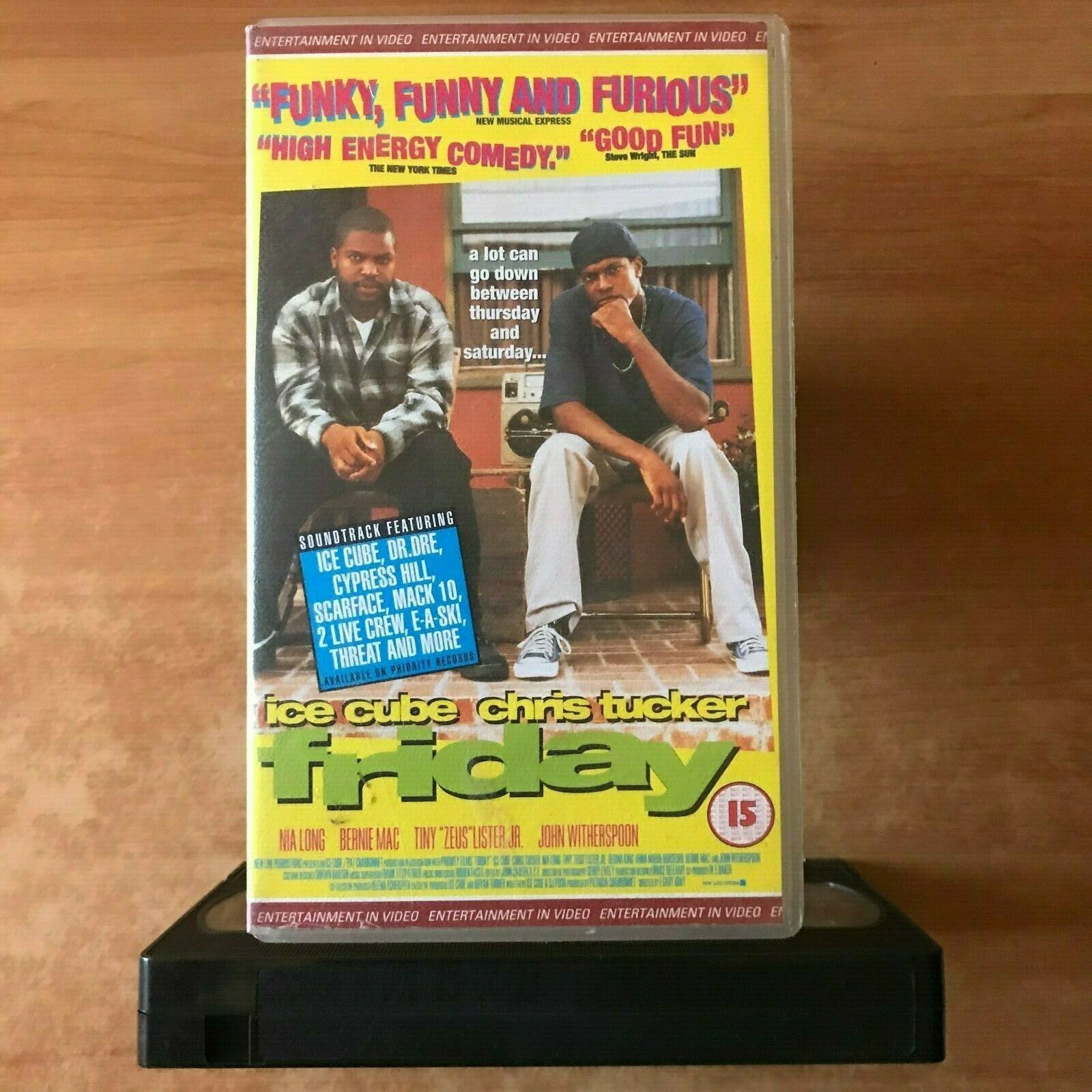 Friday (1995); [Cult Stoner Action] Comedy - Ice Cube / Chris Tucker - Pal VHS-