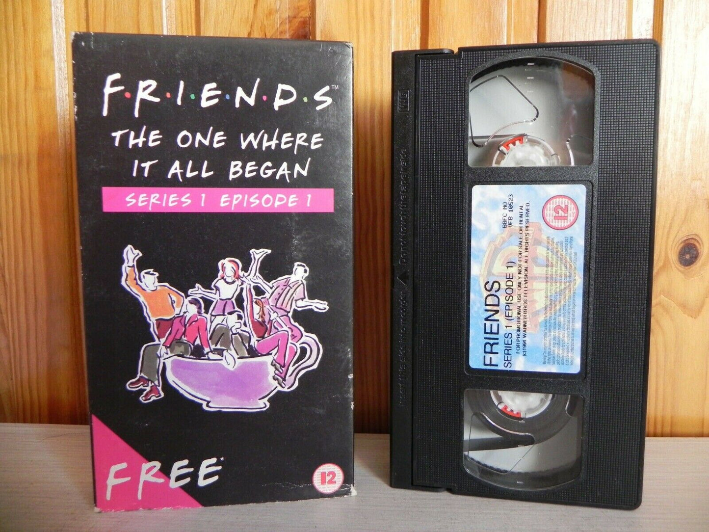 Friends - The One Where It All Began - Series 1 - Episode 1 - TV Series - VHS-