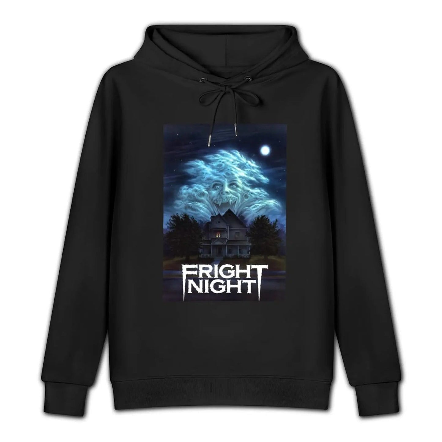 Fright Night Pullover Hoodie - Anime Graphic - Fun Hoodie for Autumn Lovers-