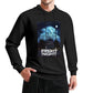 Fright Night Pullover Hoodie - Anime Graphic - Fun Hoodie for Autumn Lovers-Black-4XL-