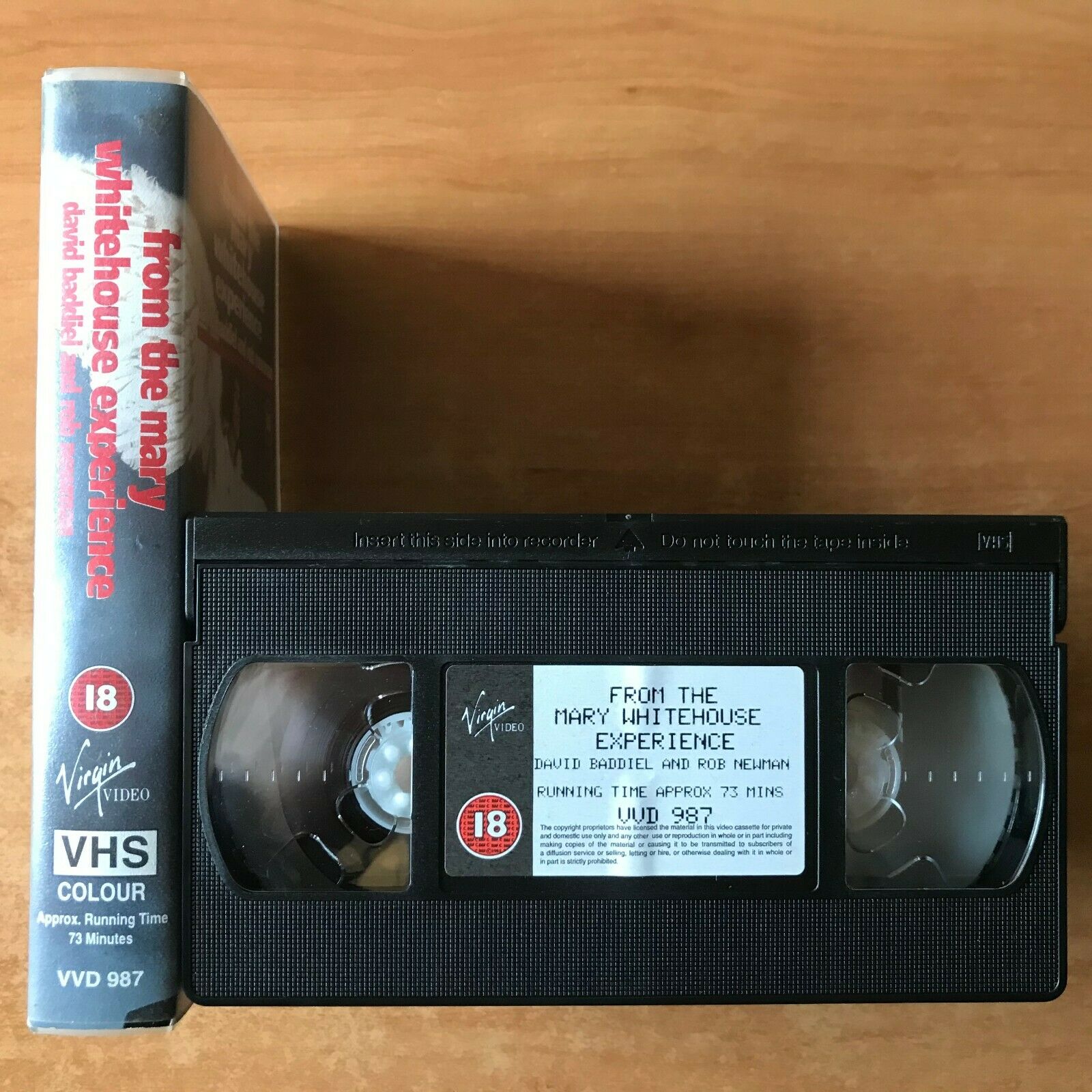 From The Mary Whitehouse Experience: David Baddiel / Rob Newman - Comedy - VHS-