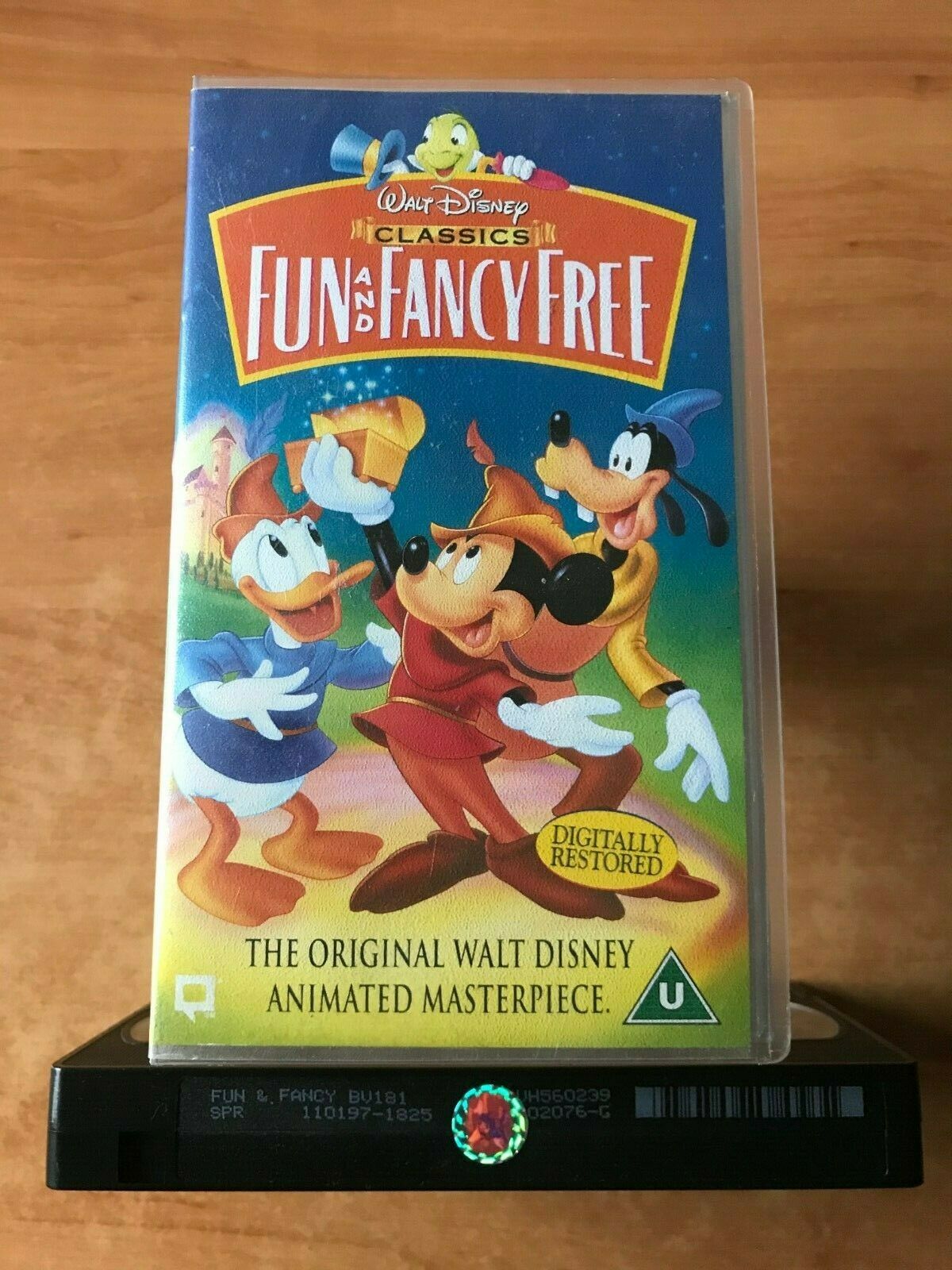 Fun And Fancy Free [Walt Disney]: Digitally Restored - Animated - Kids - Pal VHS-