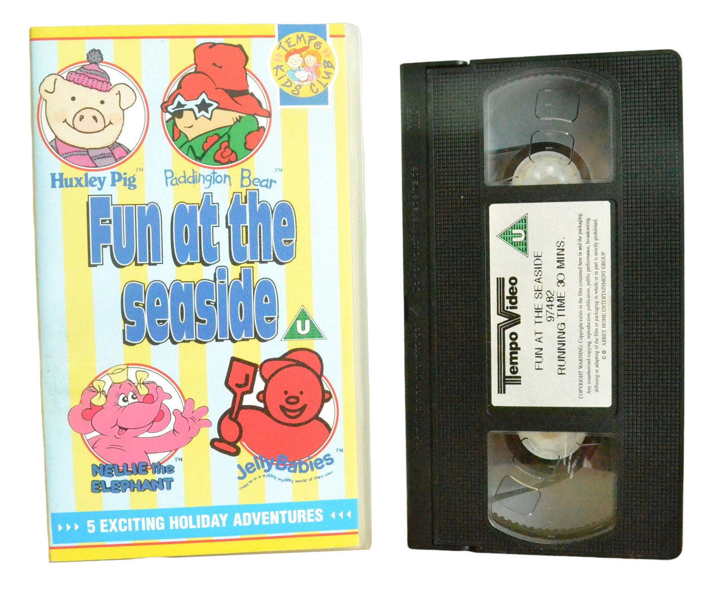 Fun at the Seaside - Tempo Video - Children's - Pal VHS-