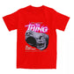 Funny Horror Sci-Fi Movie T-Shirts - The Thing - John Carpenter-Red-L-