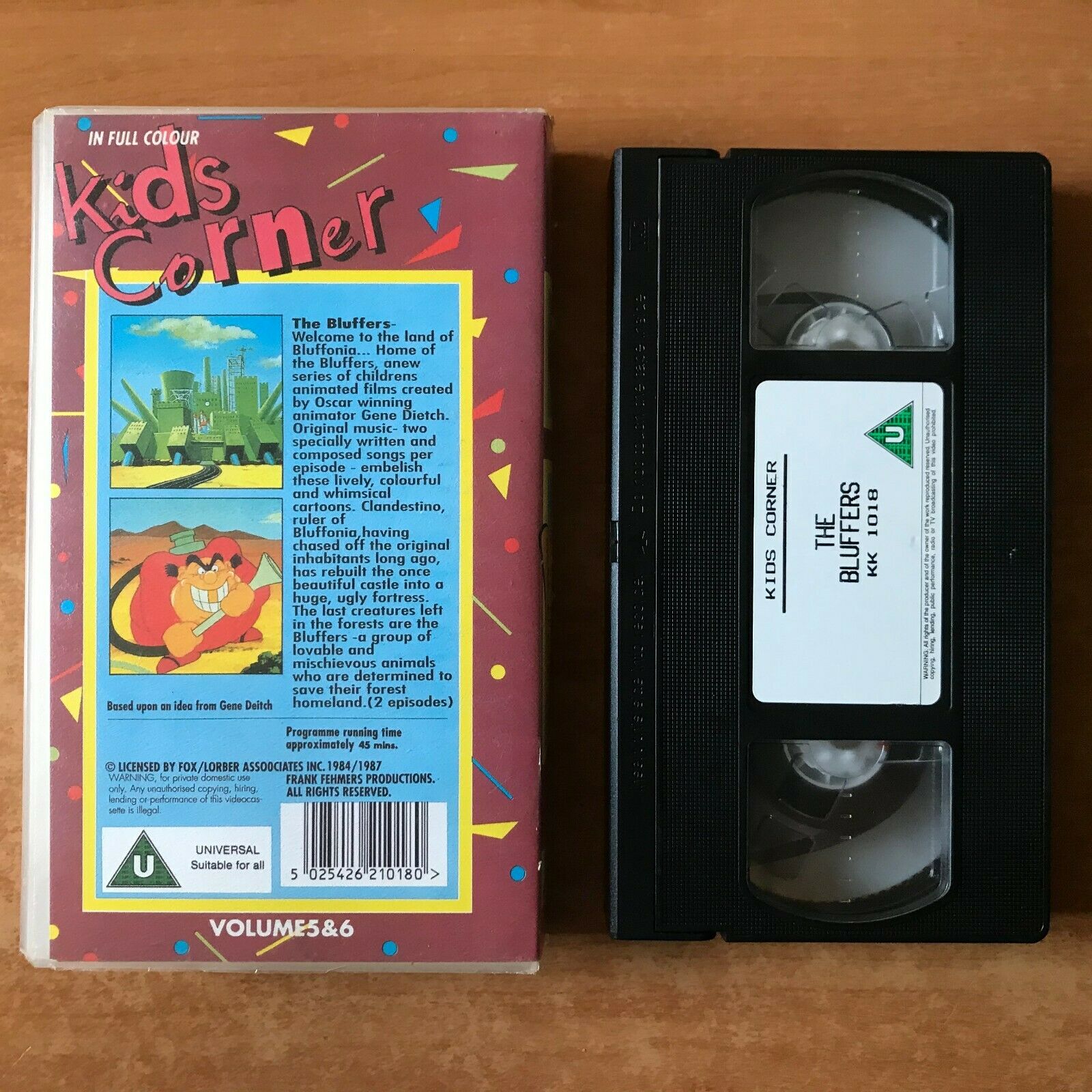 Further Adventures From Bluffers (Vol. 5&6); [Gene Deitch] Animated - Kids - VHS-