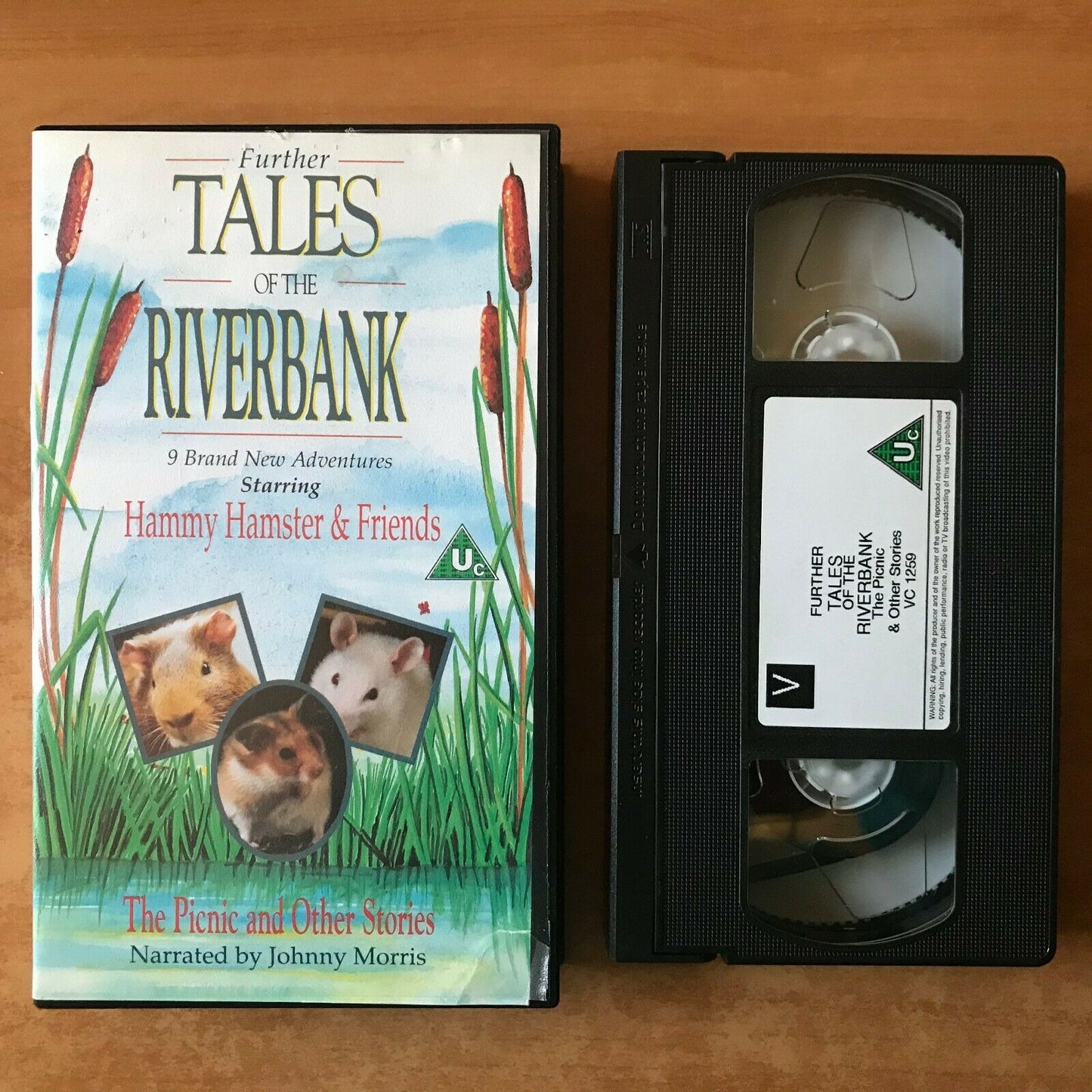 Further Tales Of The Riverbank: The Picnic; [Johnny Morris] Children's - Pal VHS-