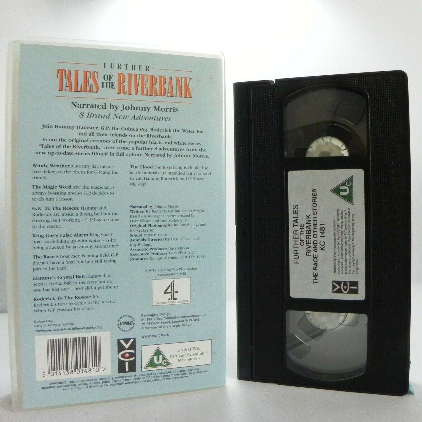 Further Tales Of The Riverbank: The Race - Classic Adventures - Children's - VHS-