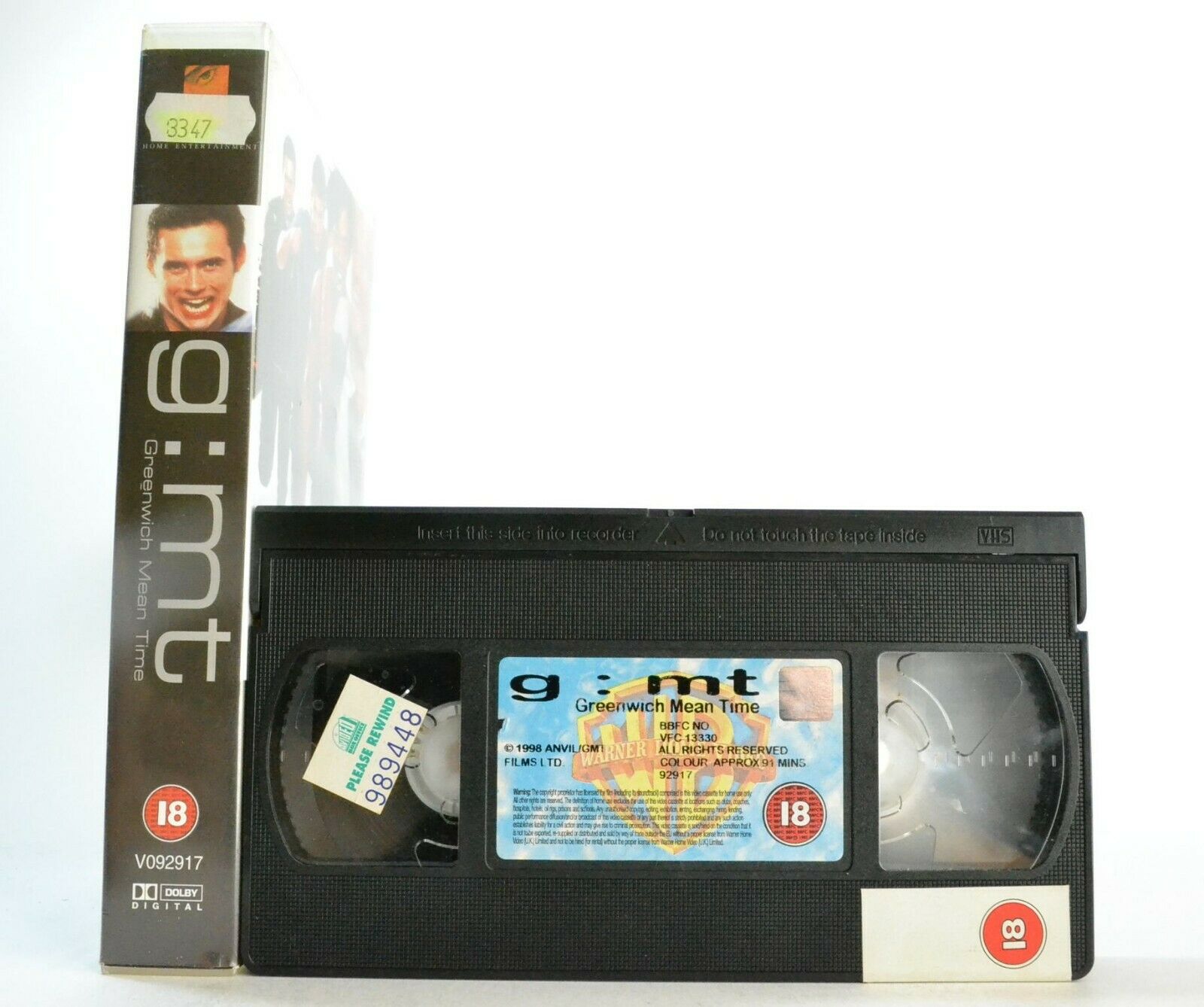 G:MT [Greenwich Mean Time]: (1999) British Drama - Large Box - Acid Jazz - VHS-