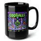 Goo Balls Black Mug (15oz) - unique video game gifts-15oz-