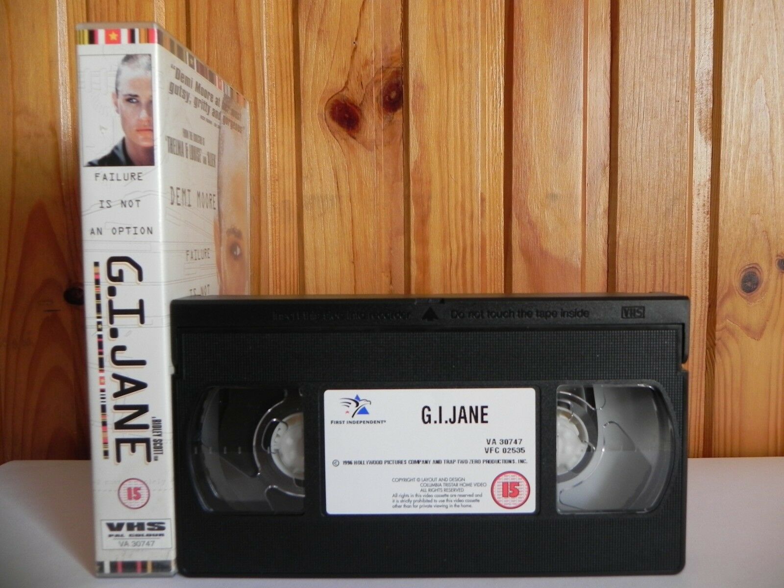 G.I. Jane - First Independent - Drama - Demi Moore - Viggo Mortensen - Pal VHS-