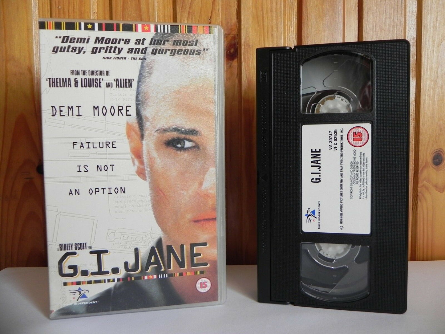 G.I. Jane - First Independent - Drama - Demi Moore - Viggo Mortensen - Pal VHS-