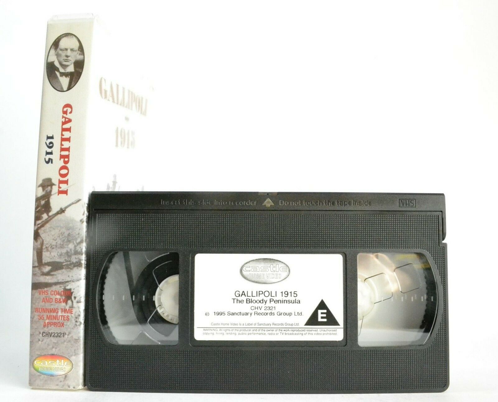 Gallipoli 1915: The Bloody Peninsula [Winston Churchill] 1st World War - Pal VHS-