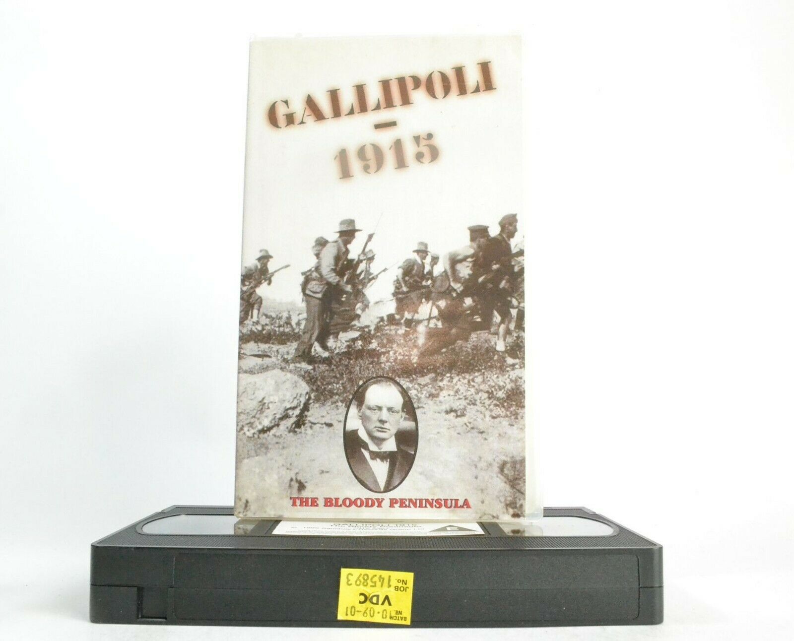 Gallipoli 1915: The Bloody Peninsula [Winston Churchill] 1st World War - Pal VHS-