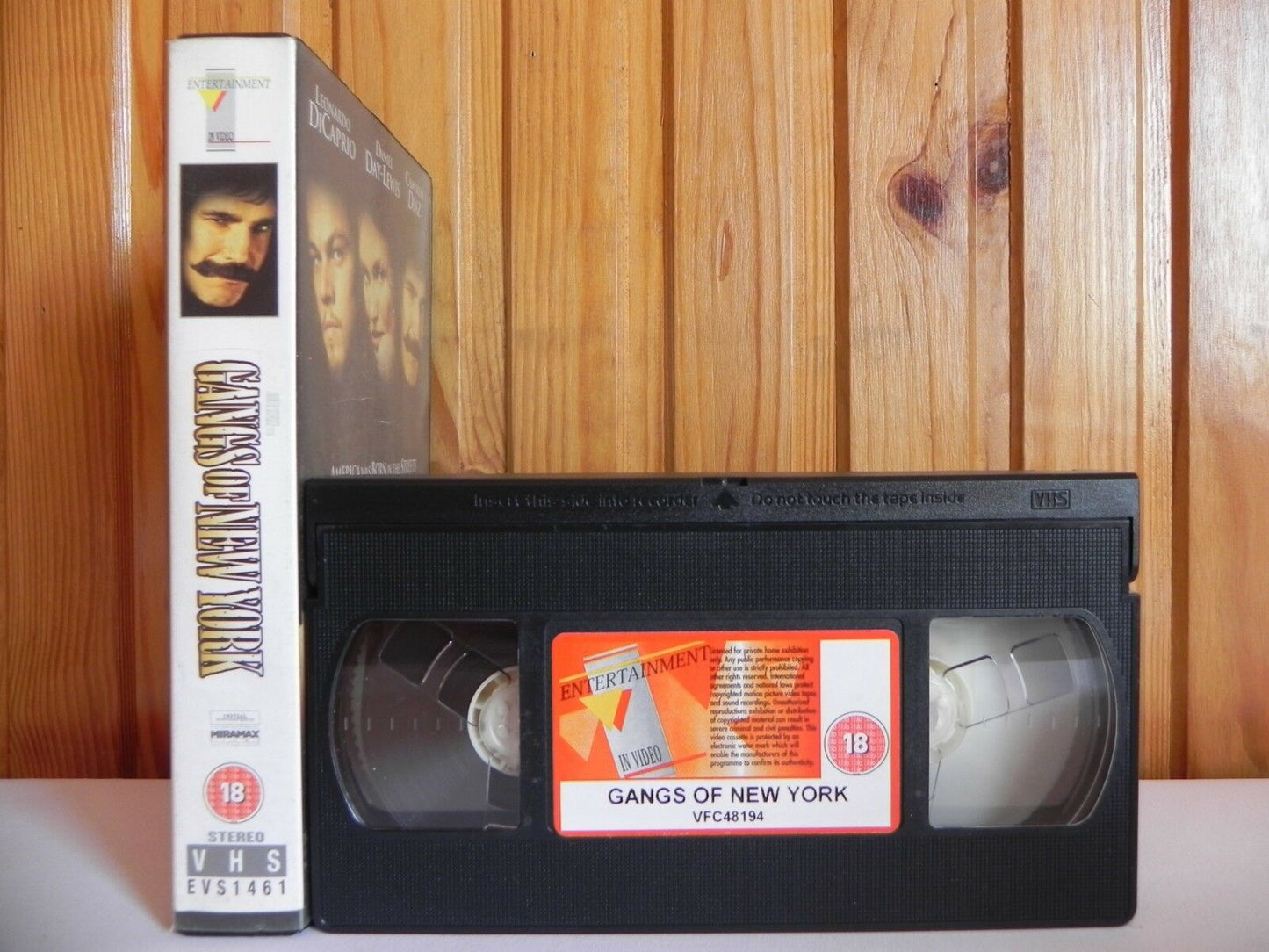 Gangs Of New York (2002); Drama - Leonardo DiCaprio - Pal VHS-