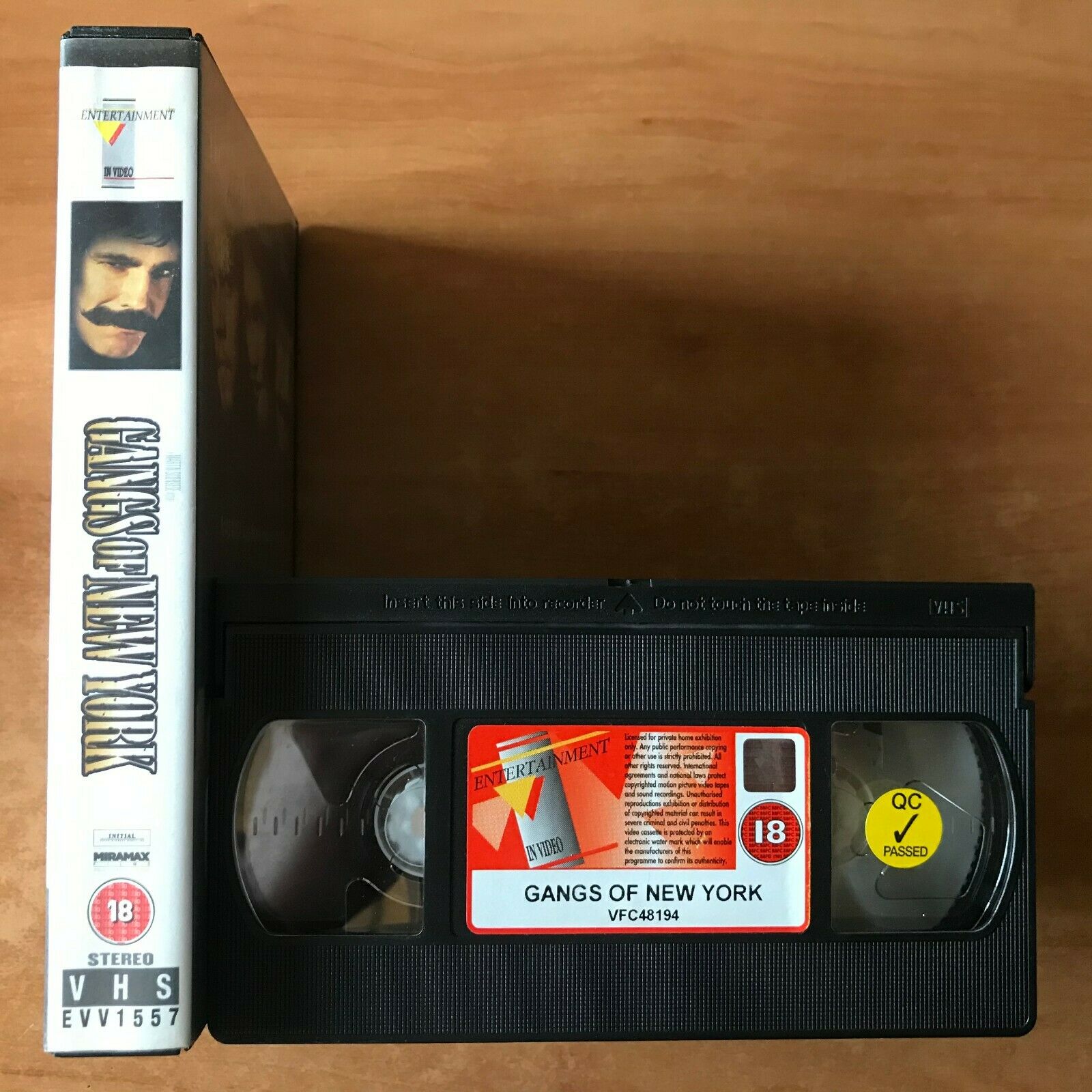 Gangs Of New York; [Martin Scorsese] Drama - Big Box - Leonardo DiCaprio - VHS-