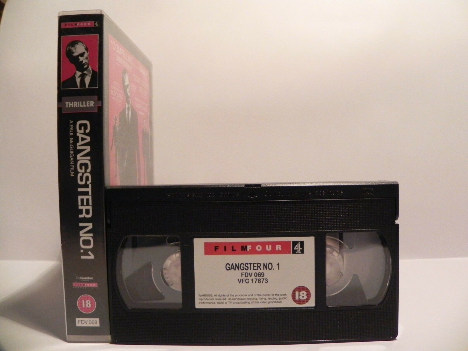 Gangster No.1: British Crime Drama (2000) Based On Play "Louis Mellis" - Big VHS-