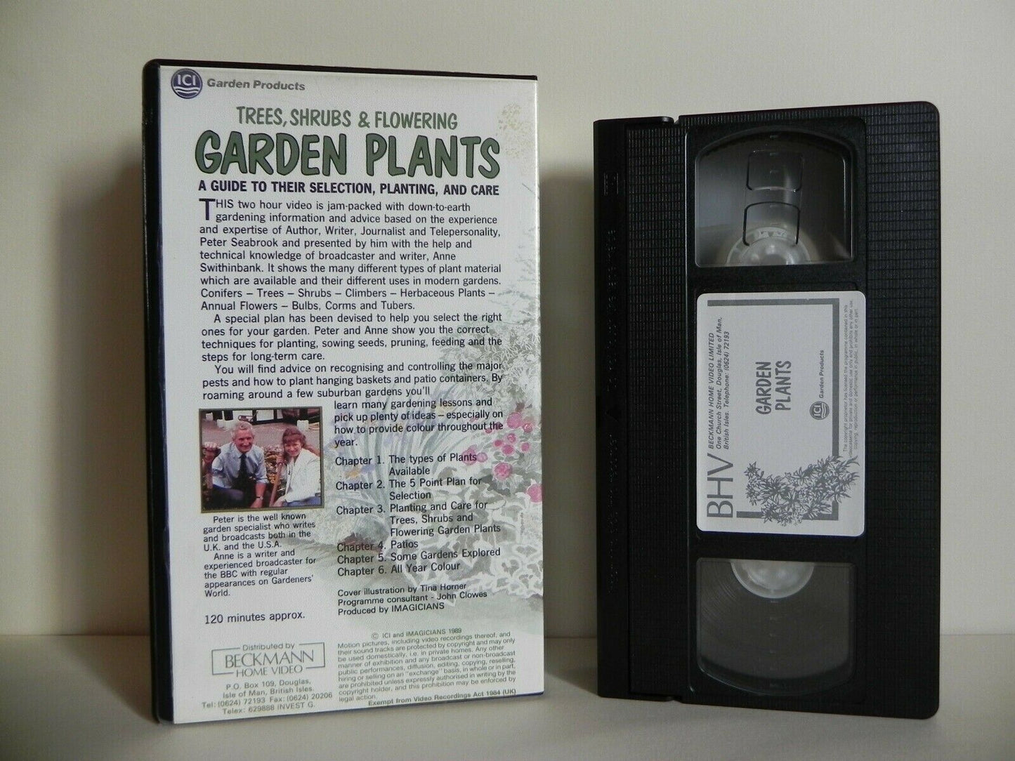 Garden Plants - A Guide - Selection - Planting - Care - Peter Seabrook - VHS-