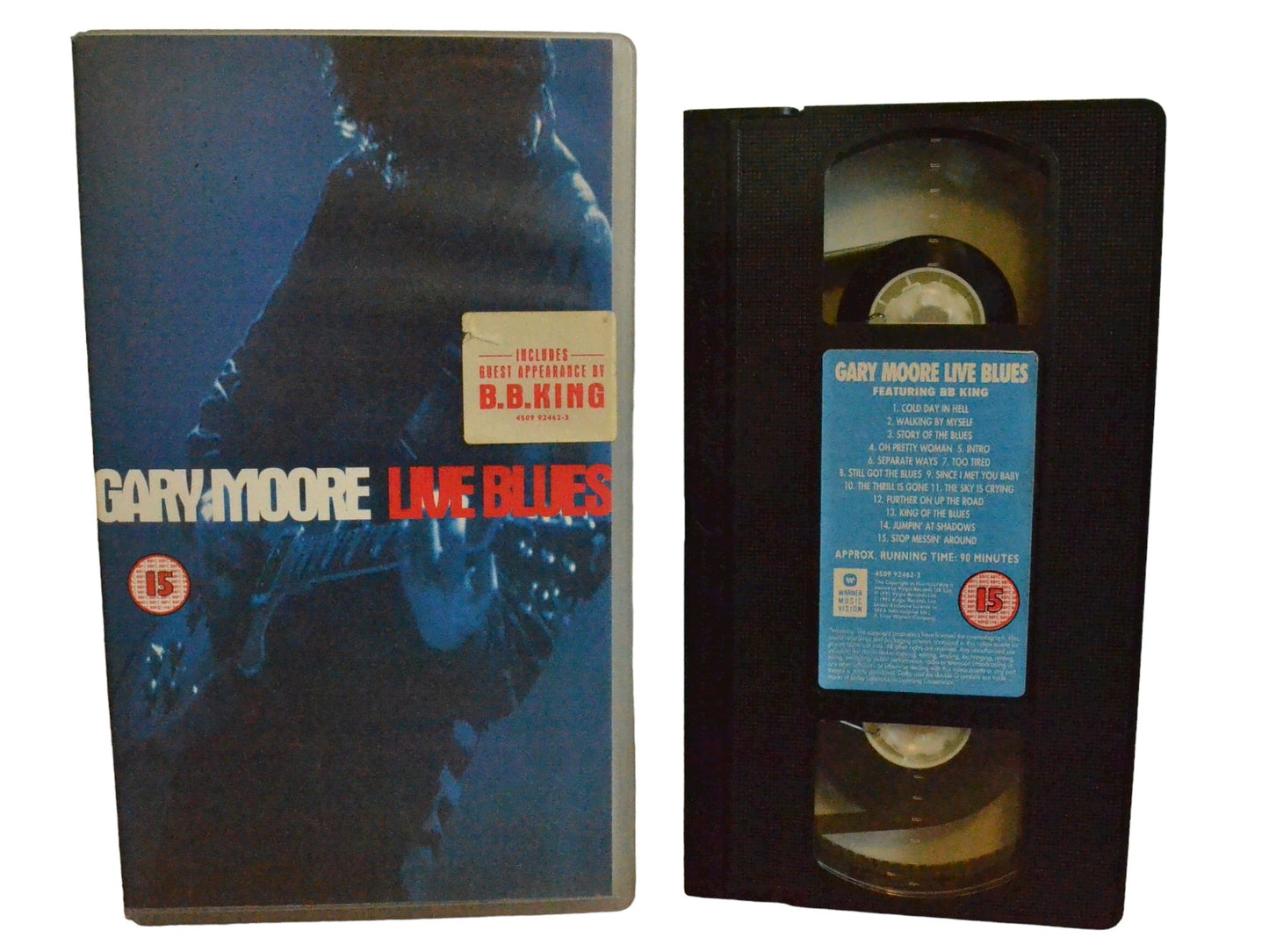 Gary Moore Live Blues - Warner Music Vision - Music - PAL - VHS-