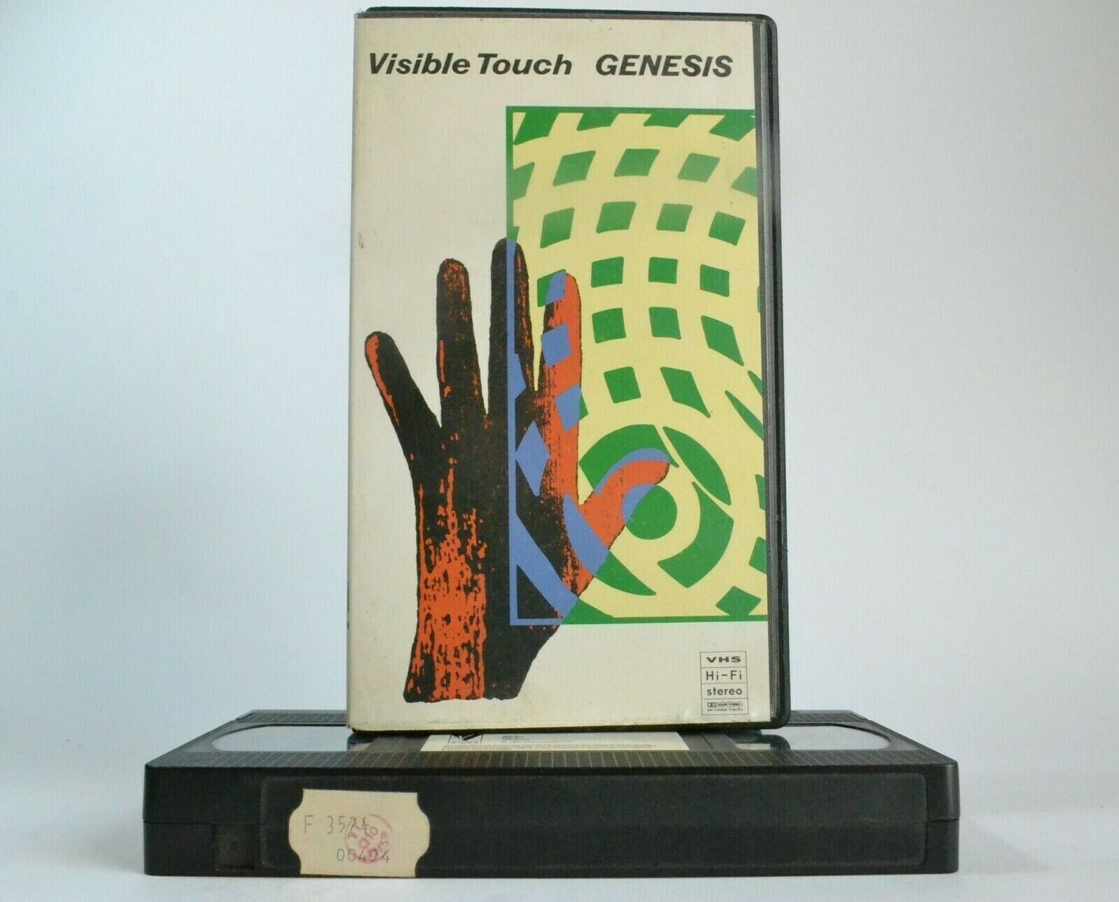 Genesis: Visible Touch - Music Videos - 'In Too Deep' - Phil Collins - Pal VHS-