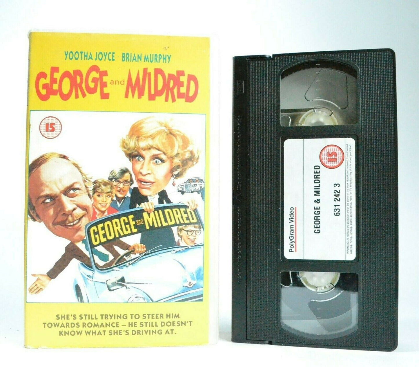 George And Mildred: Comedy Classic (1980) - Yootha Joyce/Brian Murphy - Pal VHS-