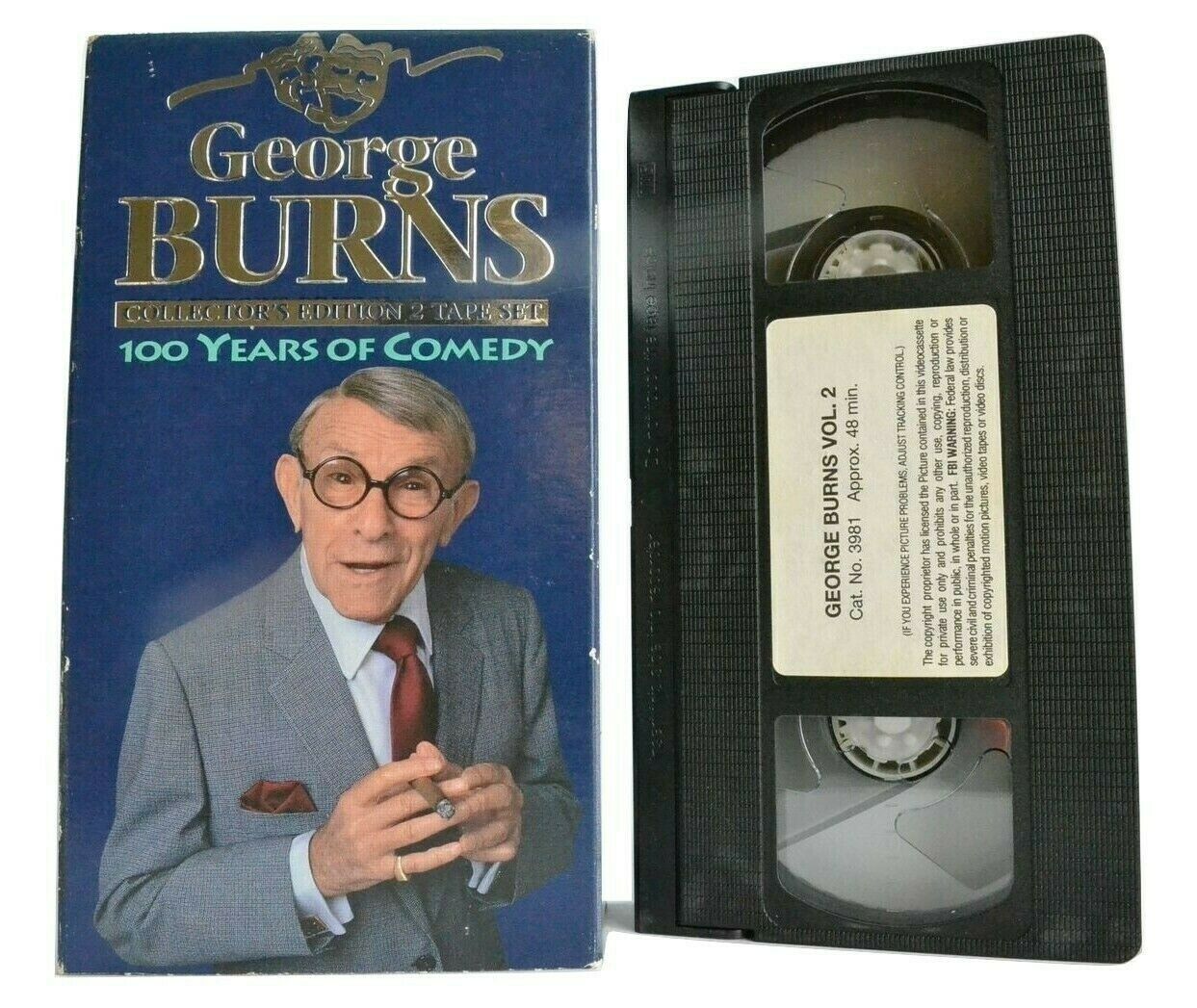 George Burns: 100 Years Of Comedy [Collector's Edition] Video Biography - VHS-