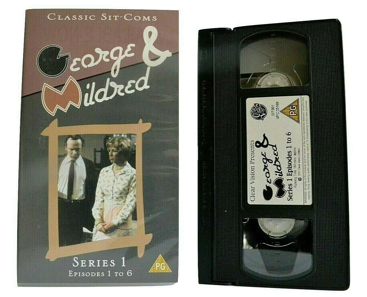 George & Mildred (Series 1) - 'Moving On' - Comedy Series - Brian Murphy - VHS-