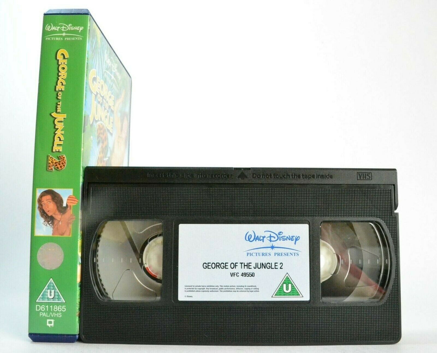 George Of The Jungle 2 (2003) - Adventure - [Walt Disney] - Children's - Pal VHS-