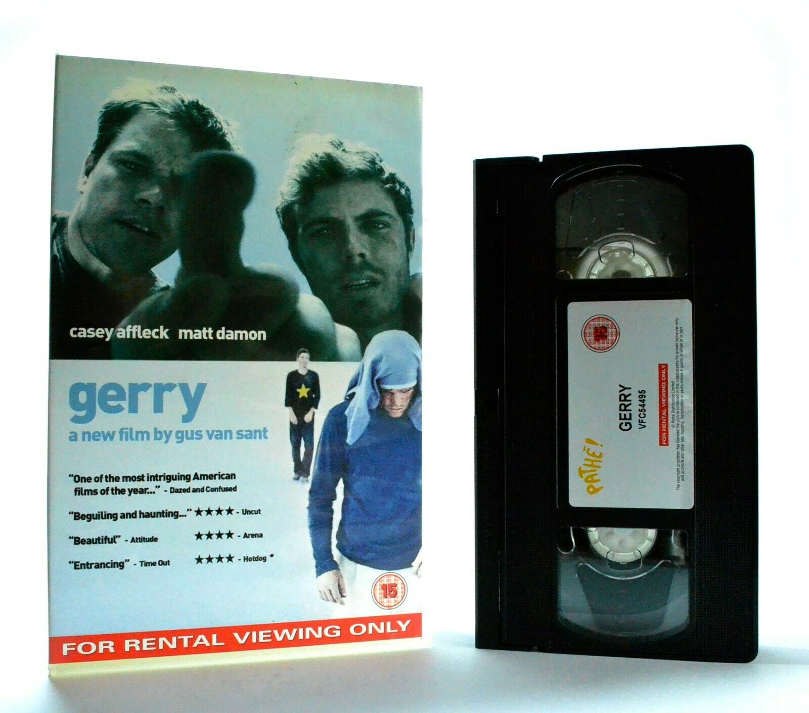 Gerry: Film By G.Van Sant - Drama - Large Box - Ex-Rental - Matt Damon - Pal VHS-