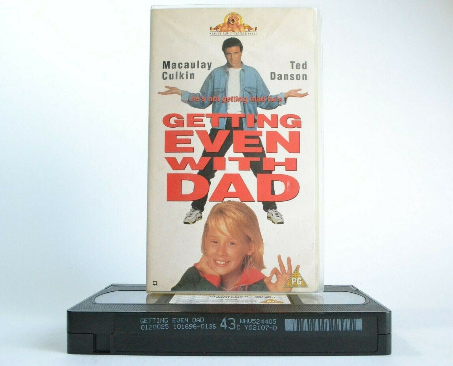 Getting Even With Dad (1994): Comedy - Macaulay Culkin/Ted Danson - Kids - VHS-