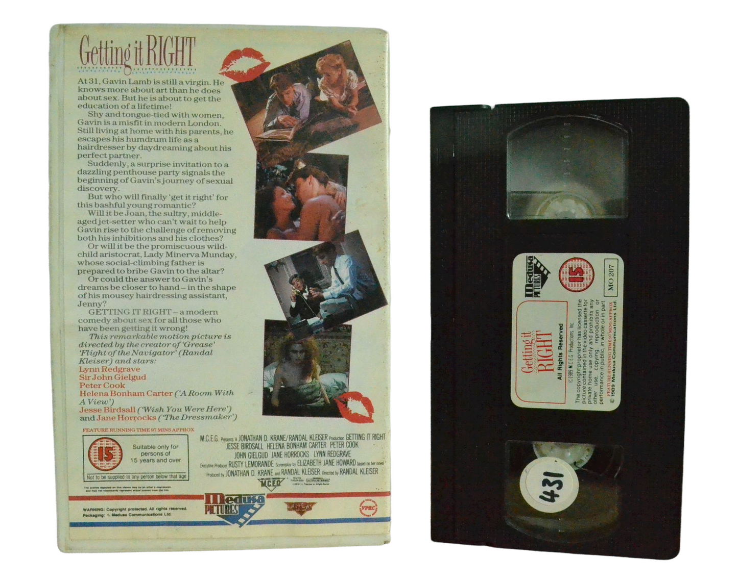 Getting It Right - Jesse Birdsall - Medua Pictures - Vintage - Pal VHS-