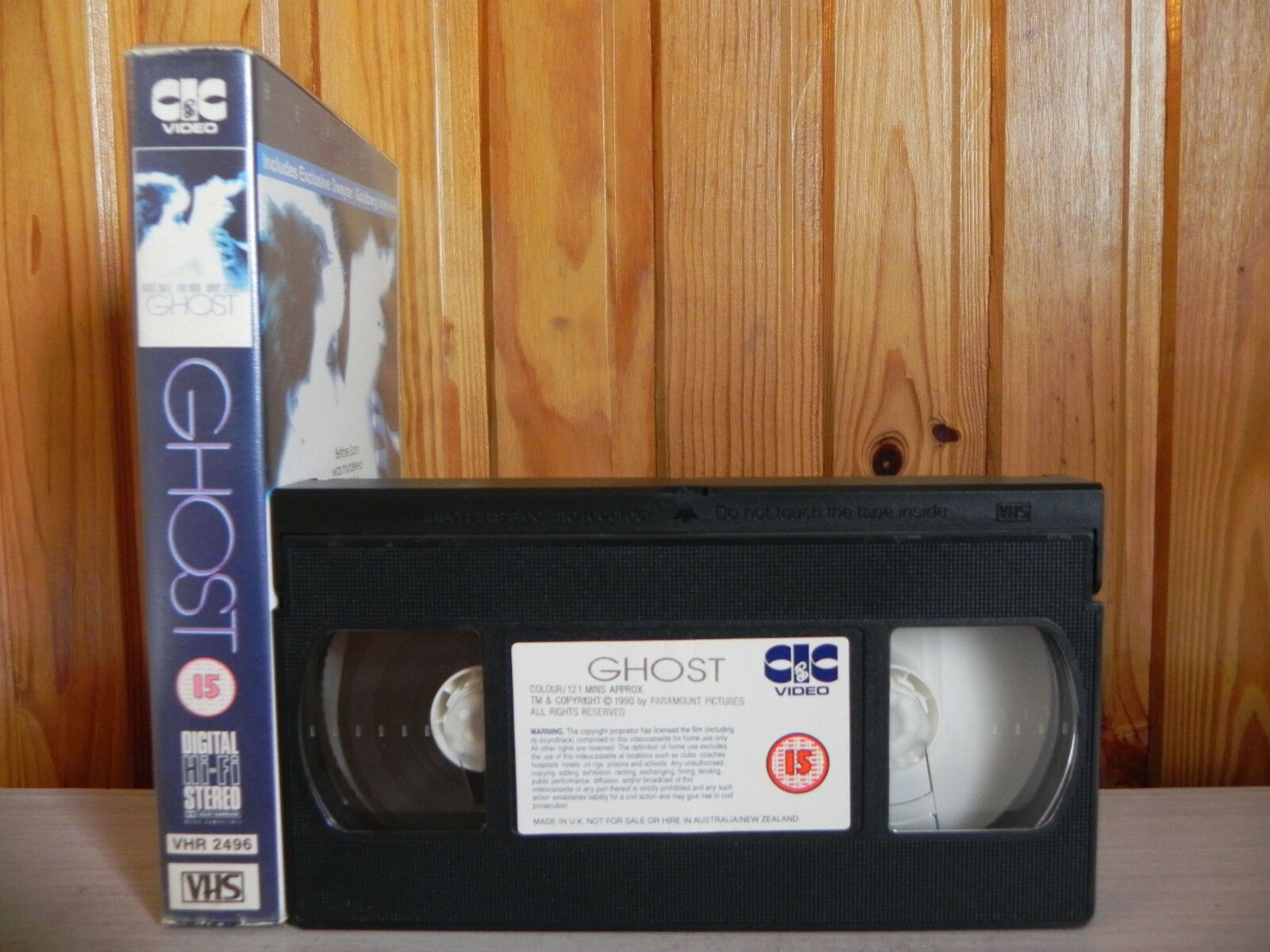 Ghost - CIC Video - Drama - Patrick Swayze - Demi Moore - Whoopi Goldberg - VHS-