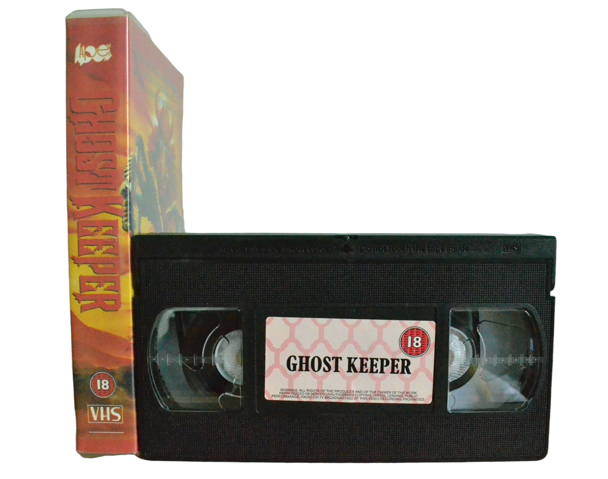 Ghost Keeper - Riva Spier - Apex - Vintage - Pal VHS-