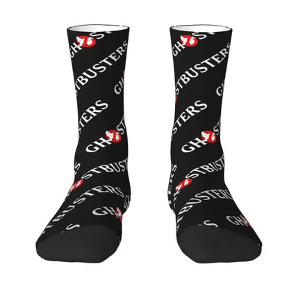 Ghostbusters Busters Dress Socks - Cool Men's & Unisex - Warm Comfortable 3D Print Supernatural Ghost Movie-16-Crew Socks-