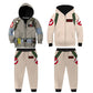 Ghostbusters Halloween Cosplay Costume - Hoodie + Carnival Coat for Kids and Adults-