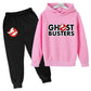 Ghostbusters Kids Cartoon Print Hoodie + Jogging Pants Tracksuit - Ages 2-13 Years-fh-100-