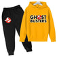 Ghostbusters Kids Cartoon Print Hoodie + Jogging Pants Tracksuit - Ages 2-13 Years-huangh-120-