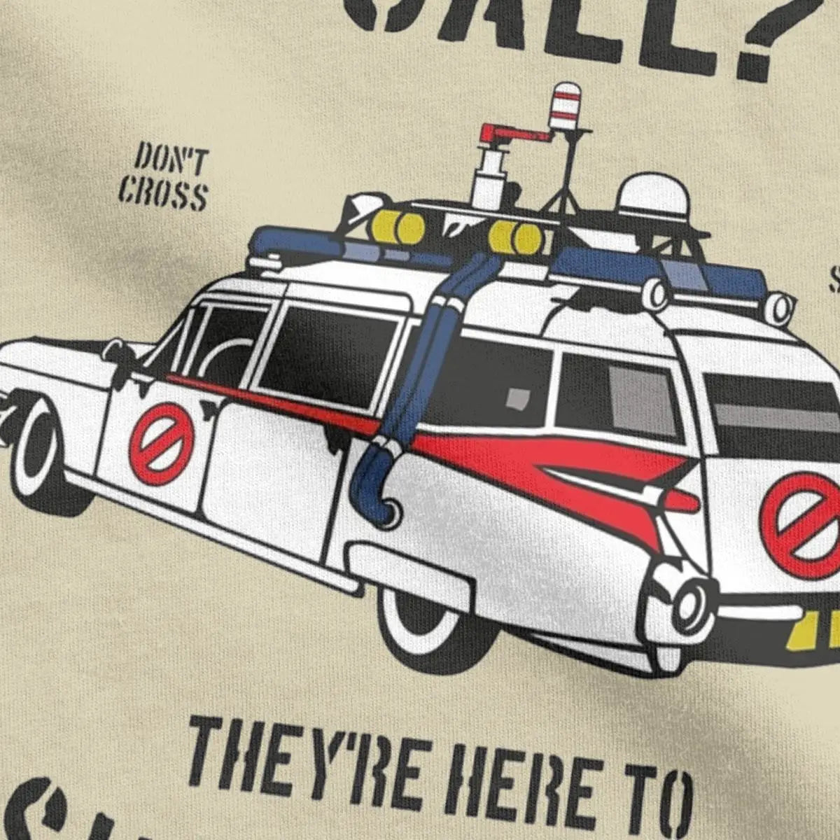 Ghostbusters Men’s Graphic T-Shirt - Cotton Short Sleeve Tee Top for Awesome Gifts-