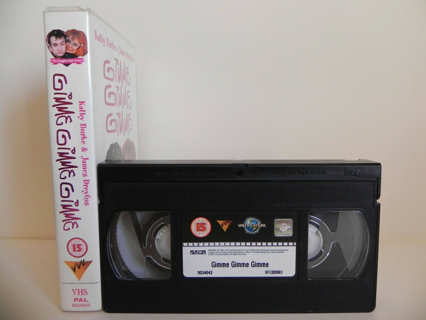 Gimme Gimme Gimme - The Complete First Series - Hilarious - Very Funny - Pal VHS-