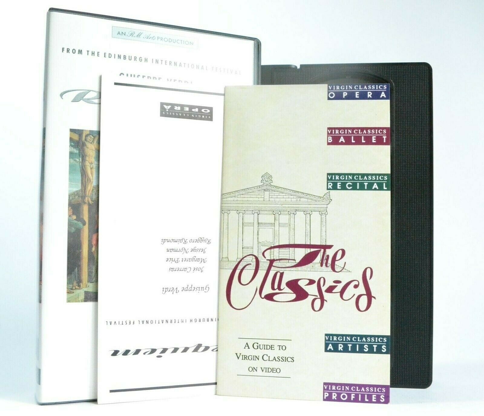 Giuseppe Verdi: Requiem - Edinburgh Festival - London Symphony Orchestra - VHS-