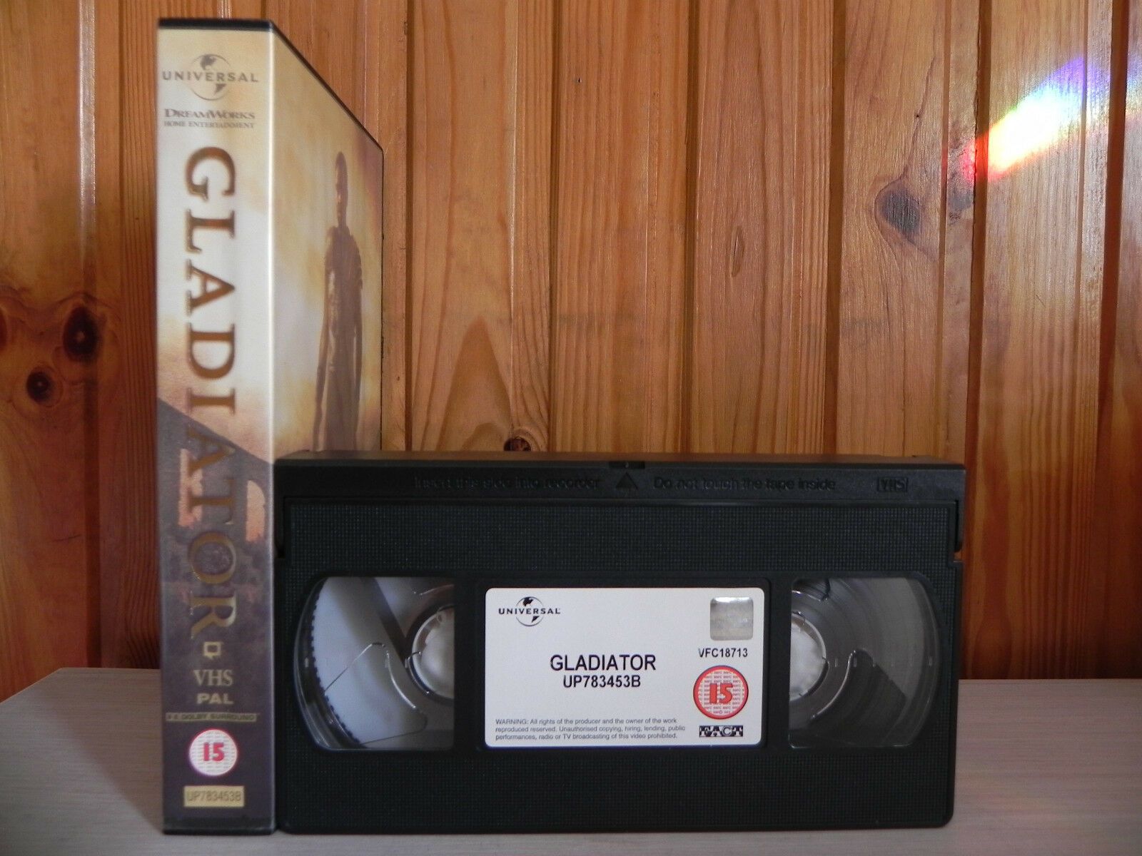 Gladiator (2000): War Drama - Roman Times Action [Big Box] Russell Crowe - VHS-