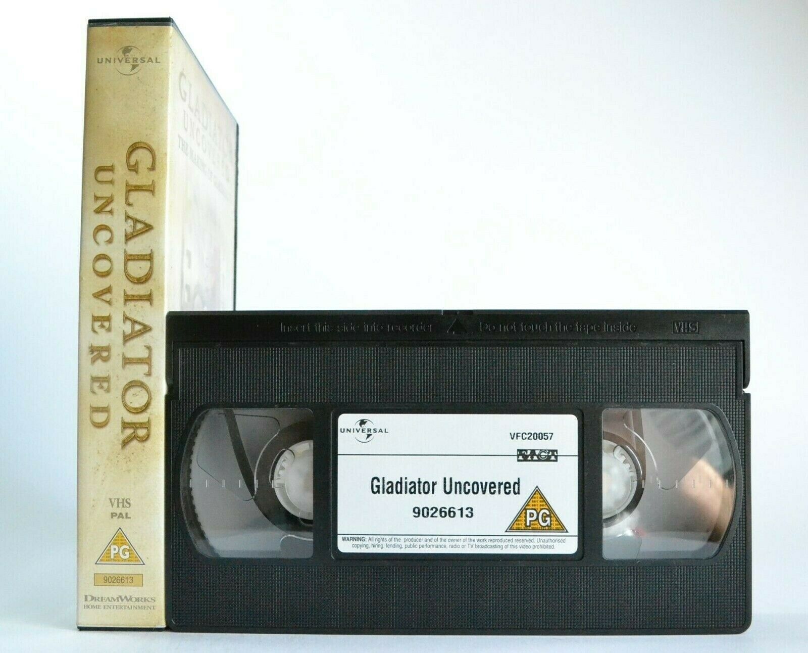 Gladiator Uncovered: The Making Of "Gladiator" - Behind The Scenes - Pal VHS-