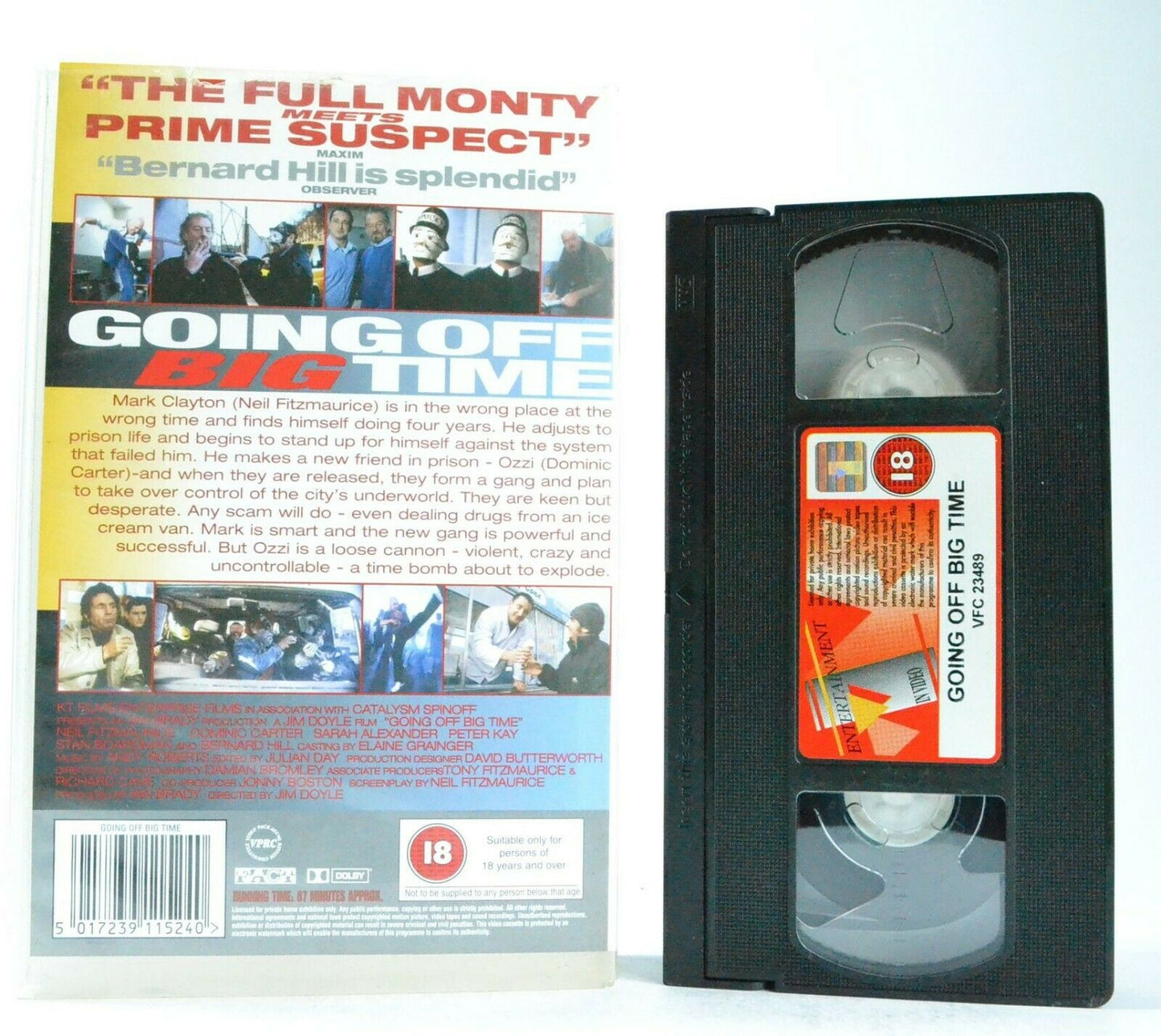 Going Off Big Time: Film By J.Doyle - Drama - Large Box - N.Fitzmaurice - VHS-