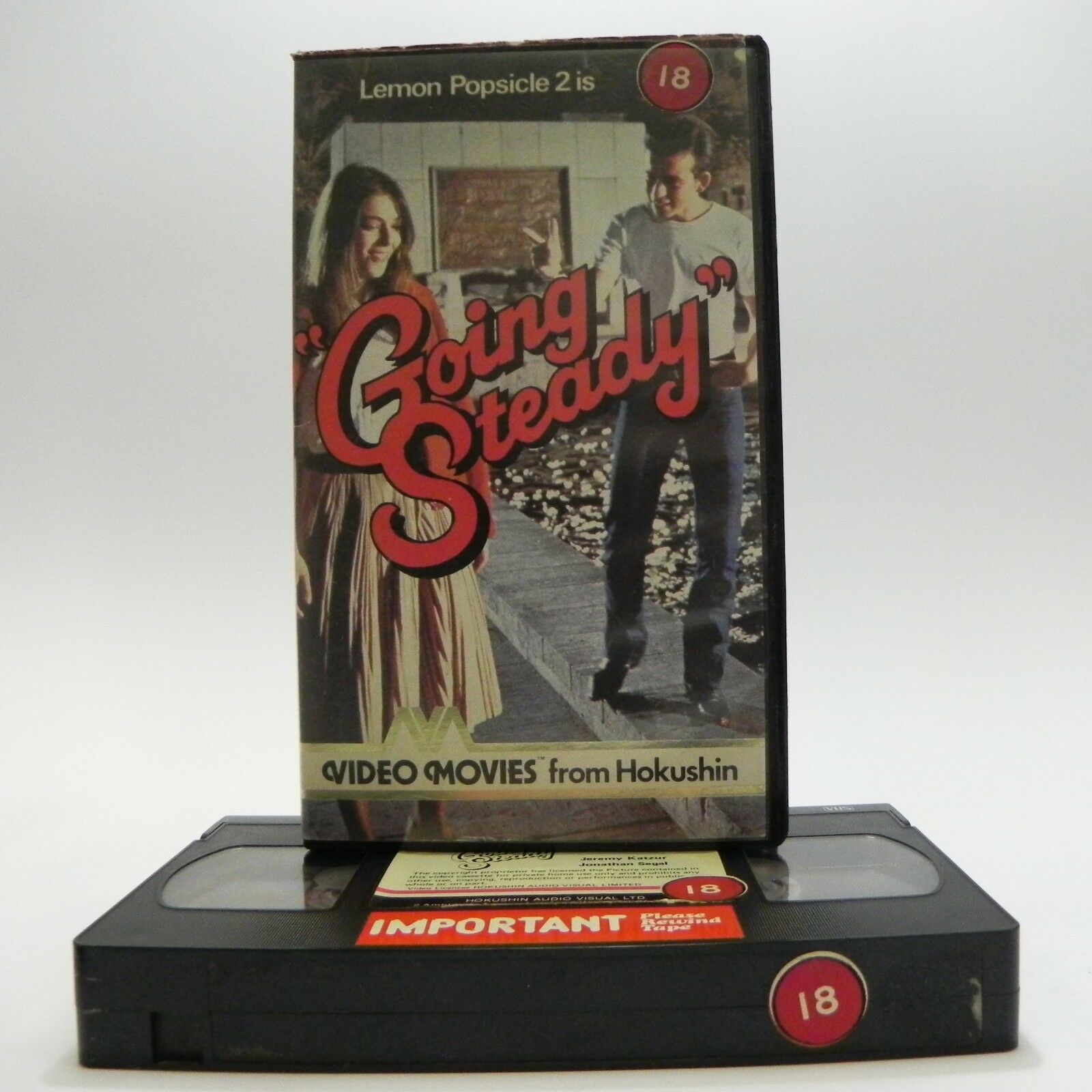 Going Steady': Film By B.Davidson - Pre-Cert - J.Katzur/Y.Michaels - Pal VHS-