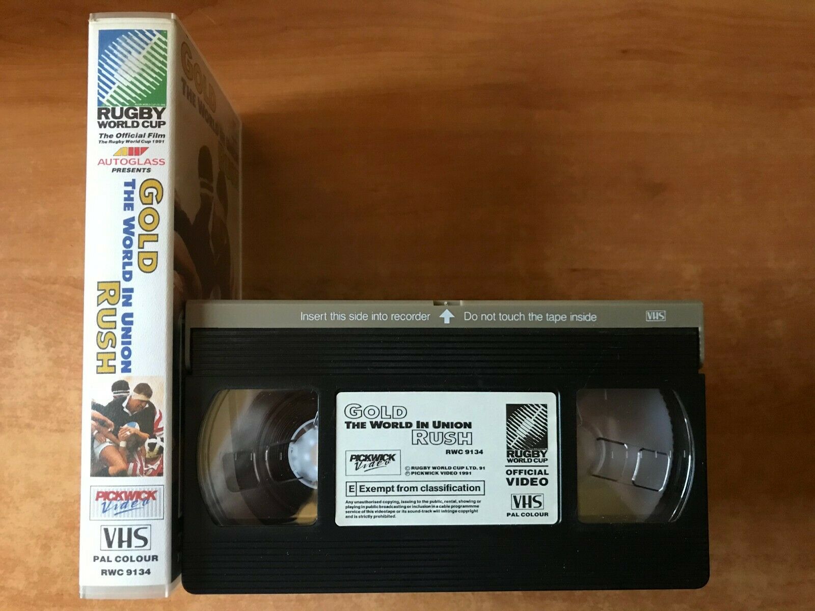 Gold Rush: The World In Union (1991 Rugby World Cup); [England Vs Australia] VHS-