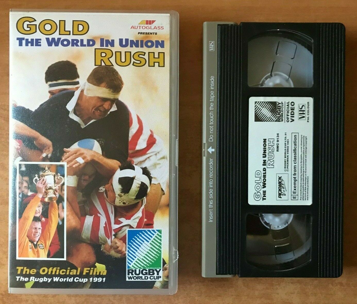 Gold Rush: The World In Union (1991 Rugby World Cup); [England Vs Australia] VHS-